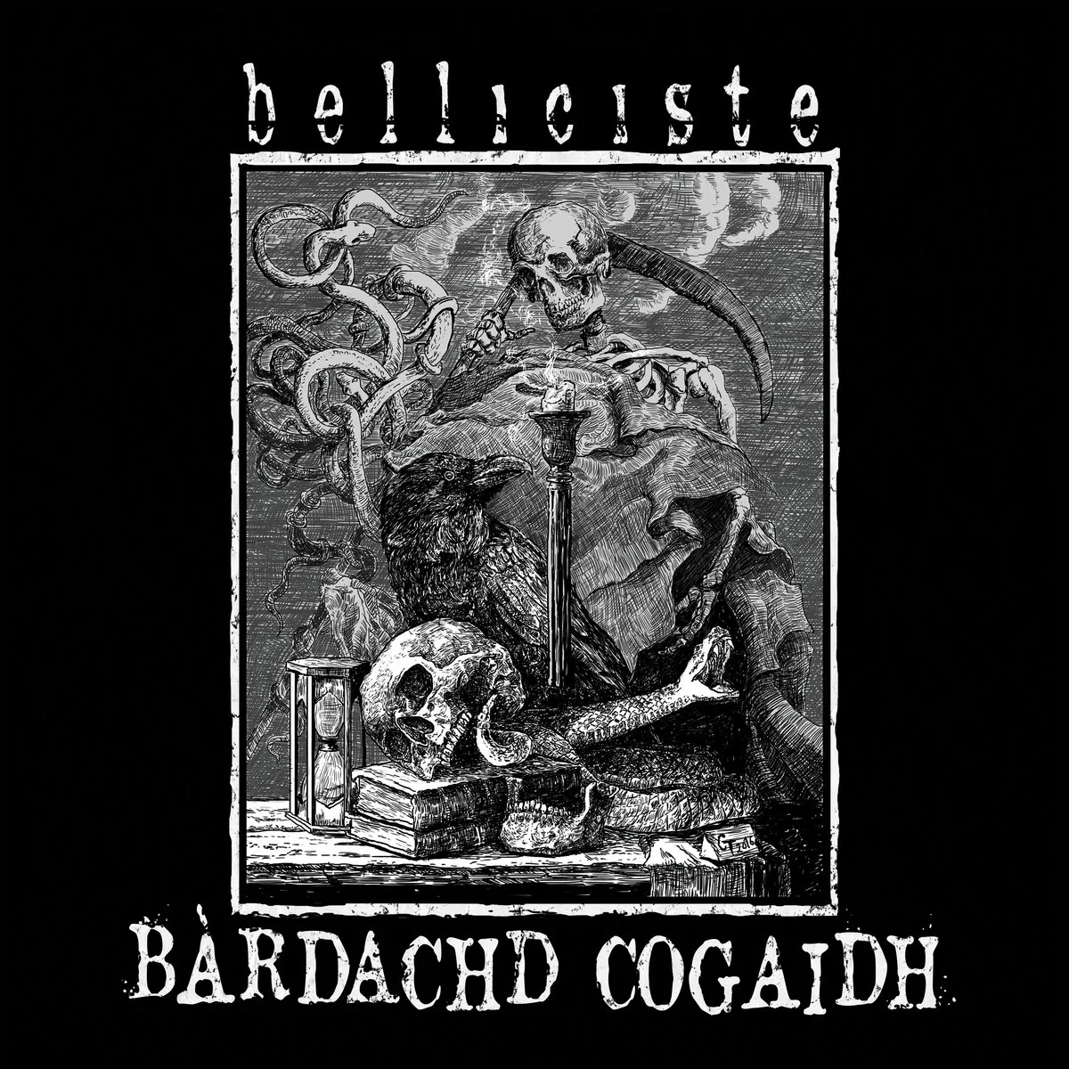 Official album cover art for the release Bàrdachd Cogaidh by Belliciste