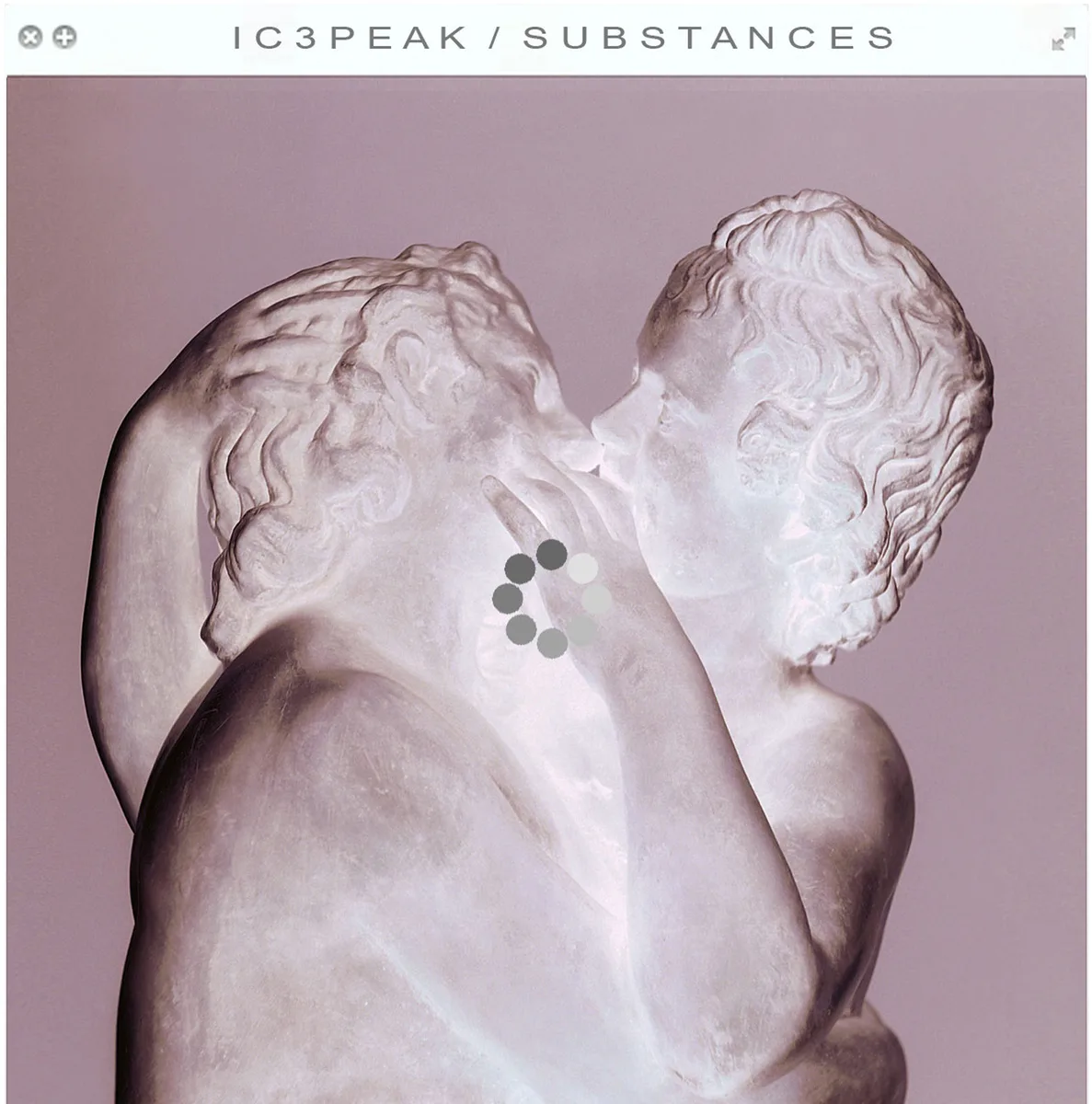 Official album cover art for the release Substances by IC3PEAK