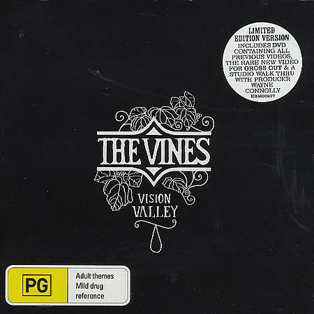 Official album cover art for the release Vision Valley by The Vines