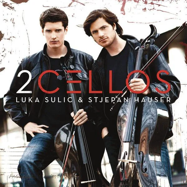 Official album cover art for the release 2CΞLLOS by 2CELLOS