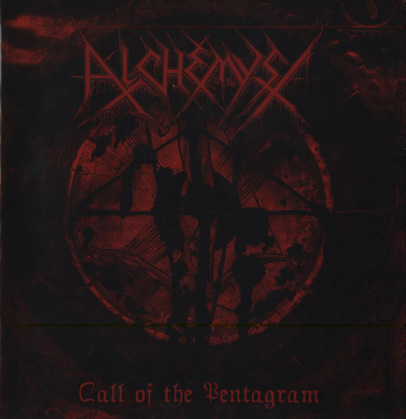 Official album cover art for the release Call of the Pentagram / Creator of the Stars by Alchemyst