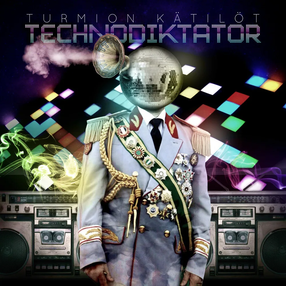 Official album cover art for the release Technodiktator by Turmion Kätilöt