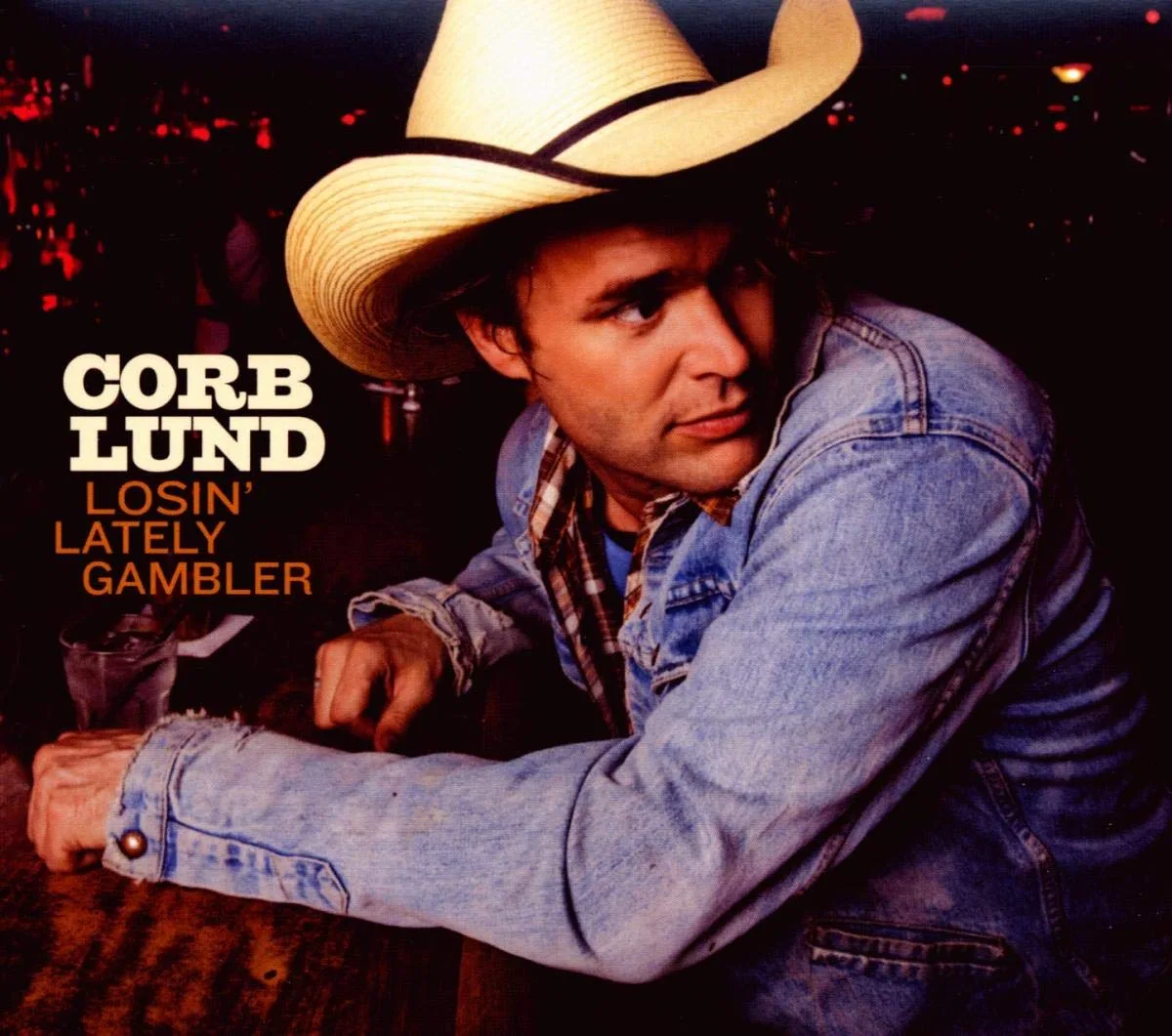Official album cover art for the release Losin' Lately Gambler by Corb Lund and the Hurtin’ Albertans