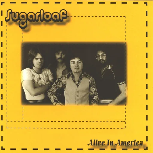 Official album cover art for the release Alive in America by Sugarloaf