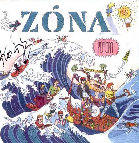 Official album cover art for the release Potopa by Zóna A