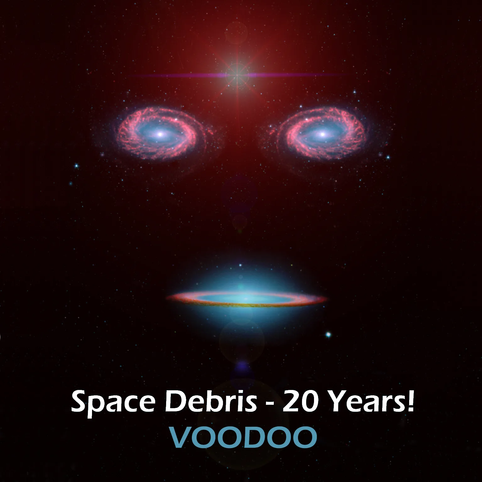 Official album cover art for the release Voodoo by Space Debris