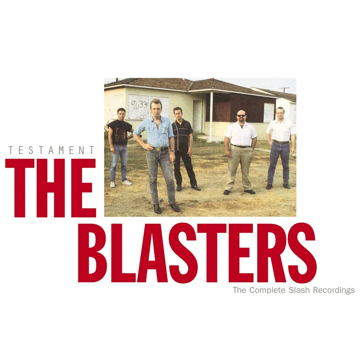 I’m Shakin’ song track artwork featured on the album Testament: The Complete Slash Recordings 1981–1985 by The Blasters