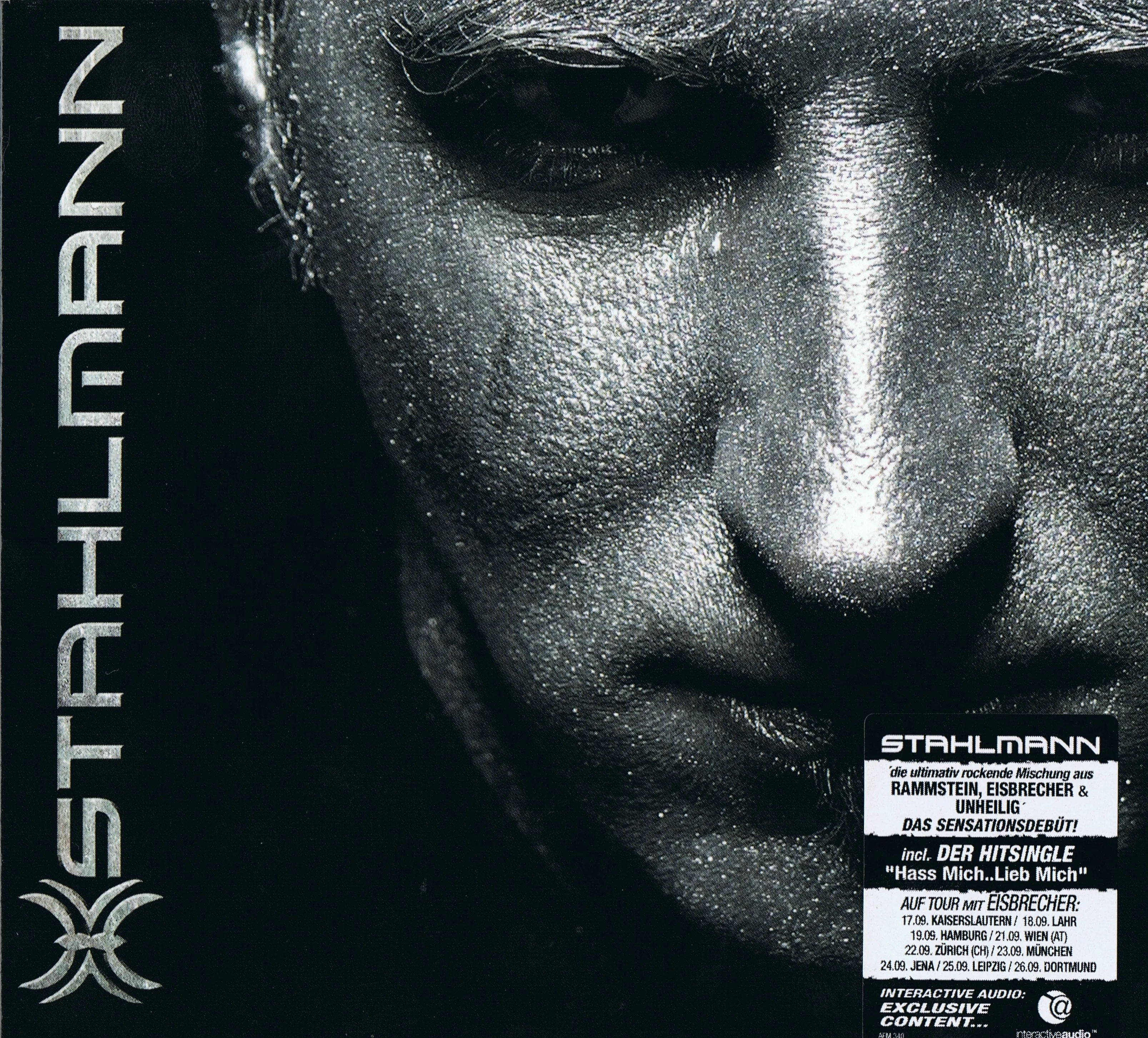 Official album cover art for the release Stahlmann by Stahlmann