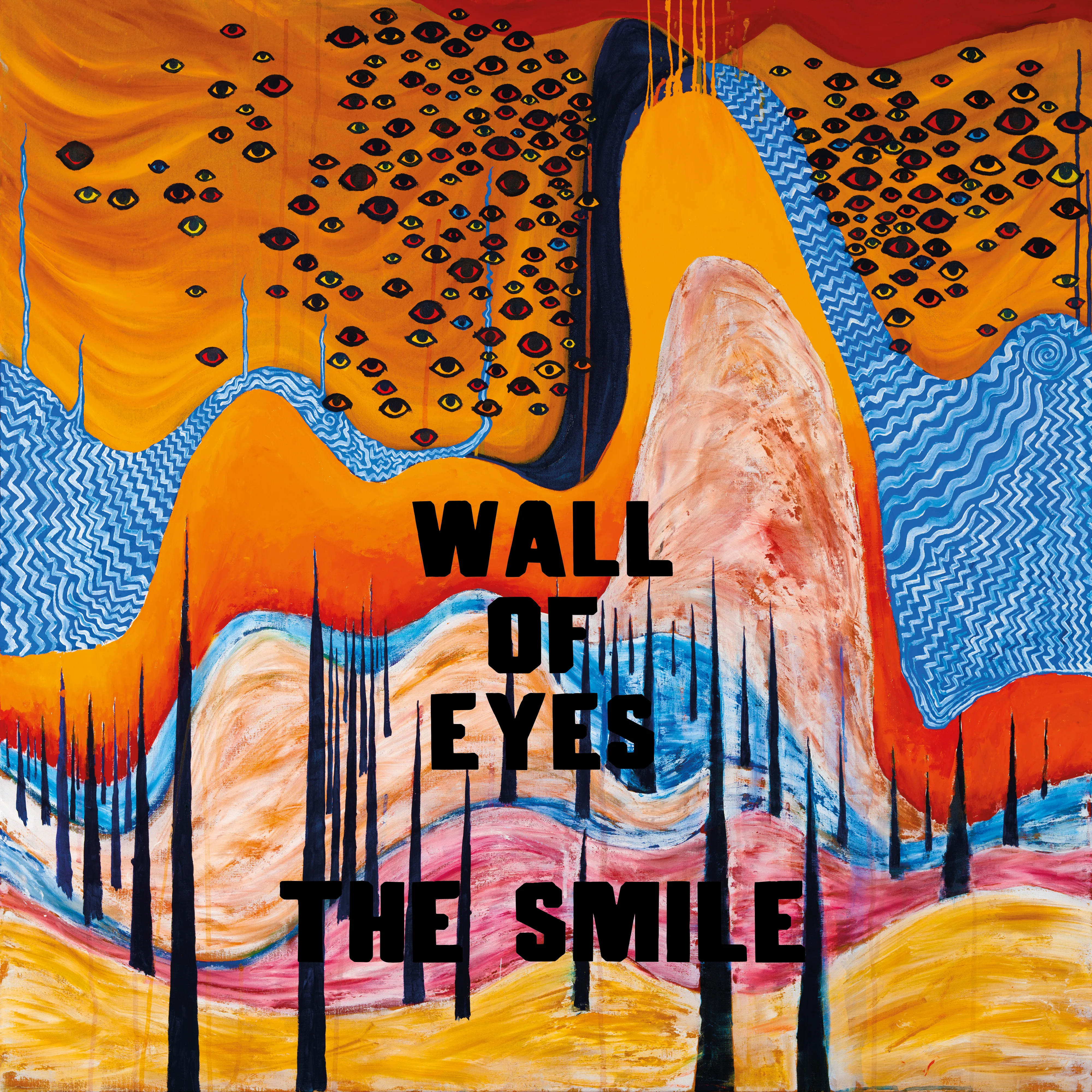 Official album cover art for the release Wall of Eyes by The Smile