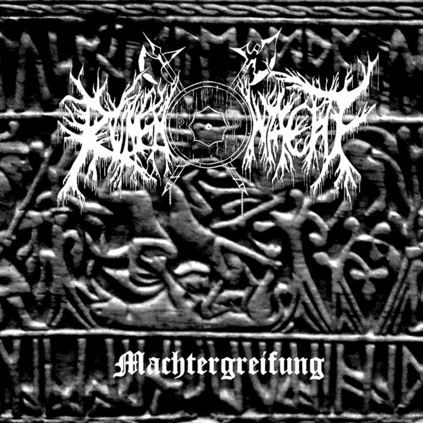 Official album cover artwork for Machtergreifung by Runenwacht