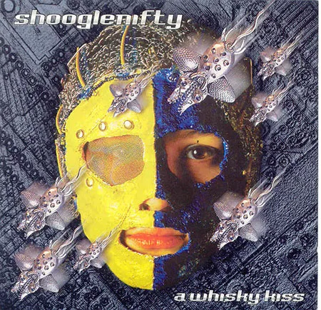 Official album cover art for the release A Whisky Kiss by Shooglenifty