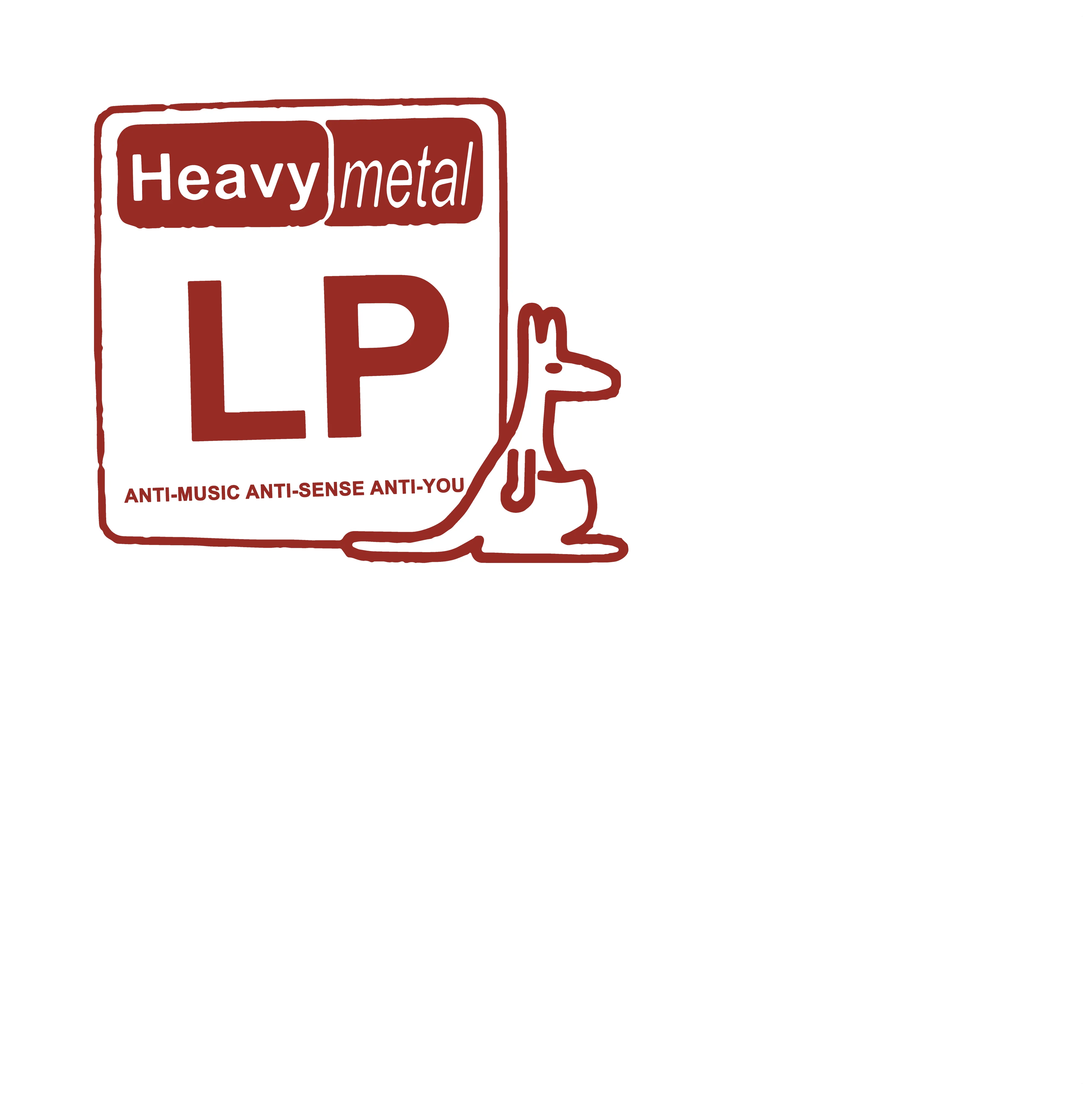 Official album cover artwork for LP: Anti-Music, Anti-Sense, Anti-You by Heavy Metal