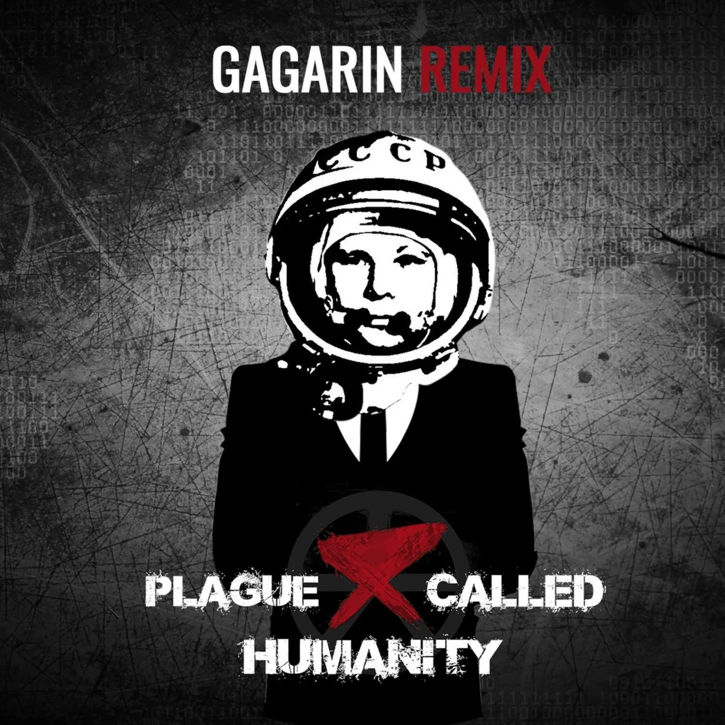 Official album cover art for the release Gagarin RemiX by Plague Called Humanity