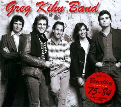Official album cover art for the release The Best of Beserkley ’75 - ’84 by Greg Kihn Band