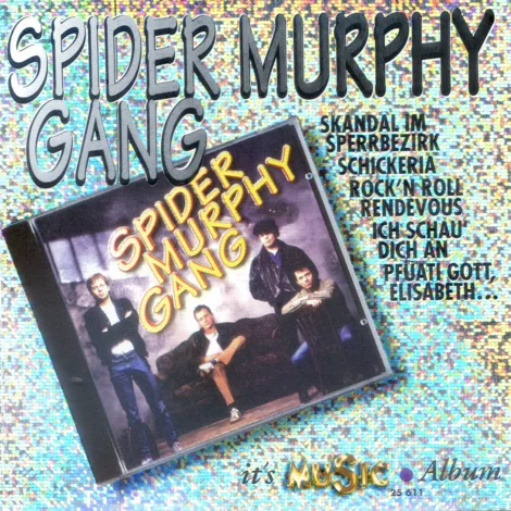 Official album cover art for the release Mir san a bayrische Band by Spider Murphy Gang