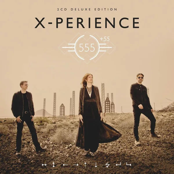 Official album cover art for the release 555 by X‐Perience