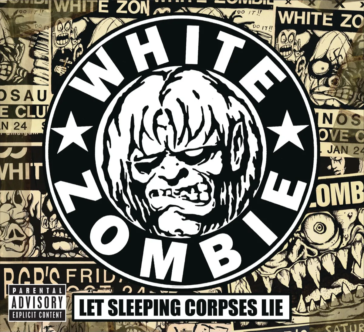 Gentleman Junkie song track artwork featured on the album Let Sleeping Corpses Lie by White Zombie