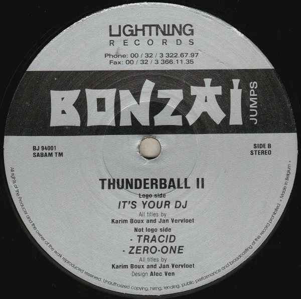 Official album cover art for the release II by Thunderball