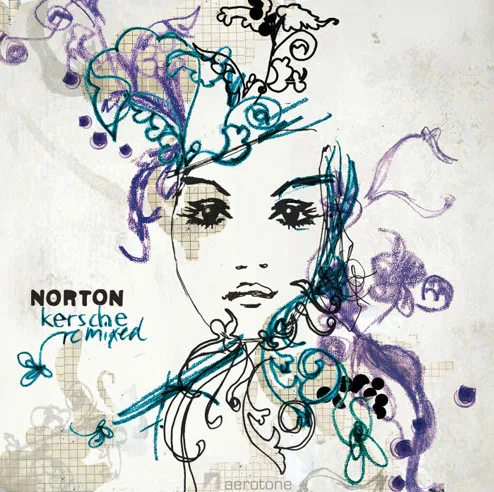 Official album cover art for the release Kersche Remixed by Norton