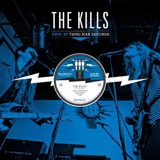 Official album cover art for the release Live at Third Man Records by The Kills