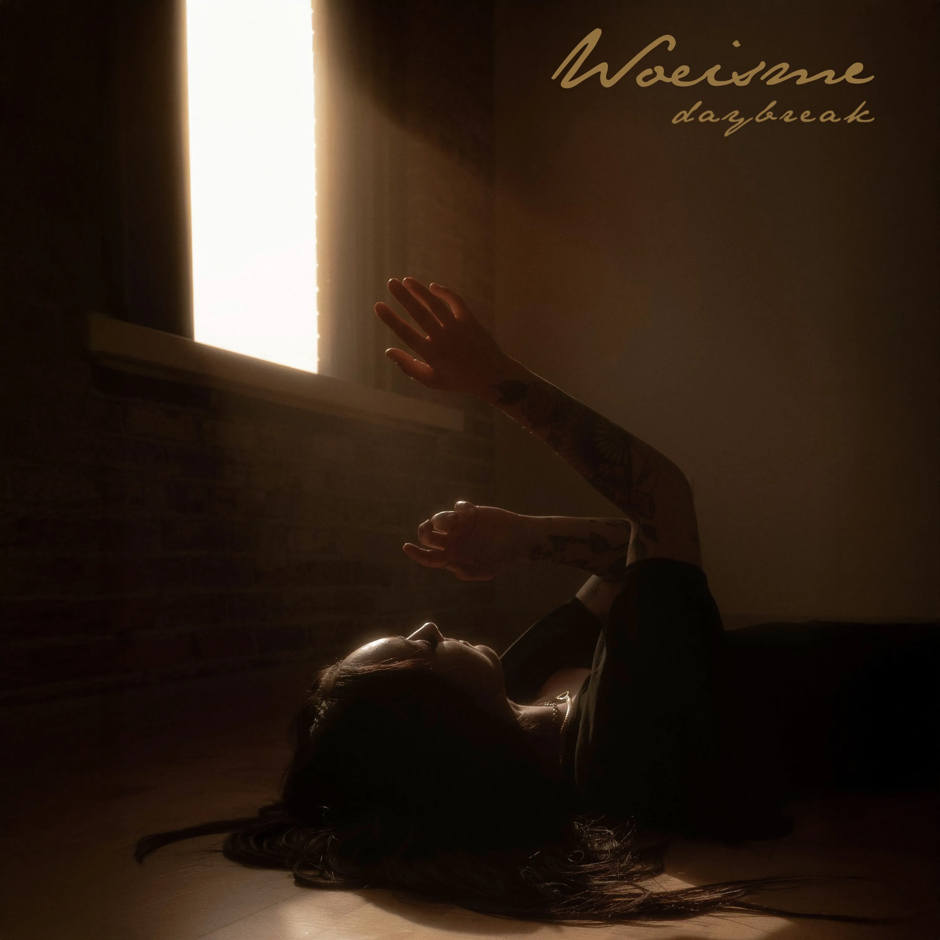 Official album cover art for the release Daybreak by Woe, Is Me