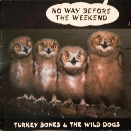Official album cover art for the release No Way Before the Weekend by Turkey Bones & the Wild Dogs