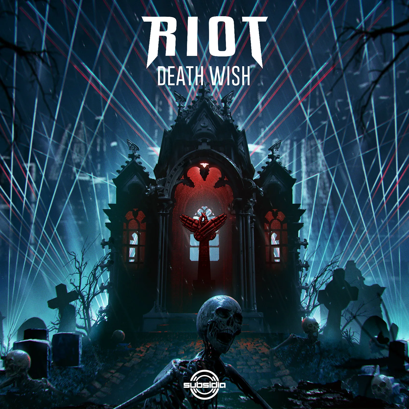 Official album cover art for the release Death Wish by RIOT