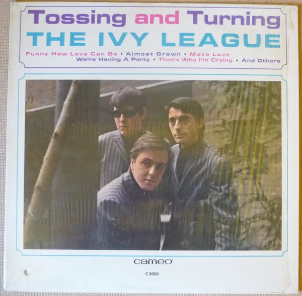 Official album cover art for the release Tossing and Turning by The Ivy League