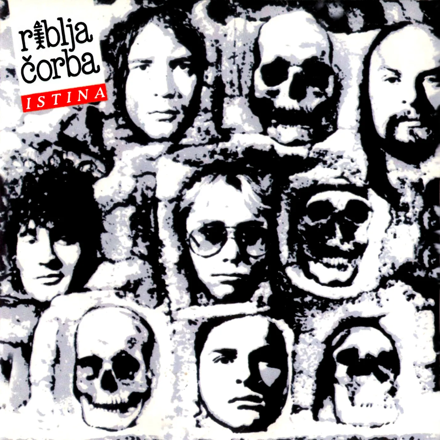 Official album cover art for the release Istina by Riblja Čorba