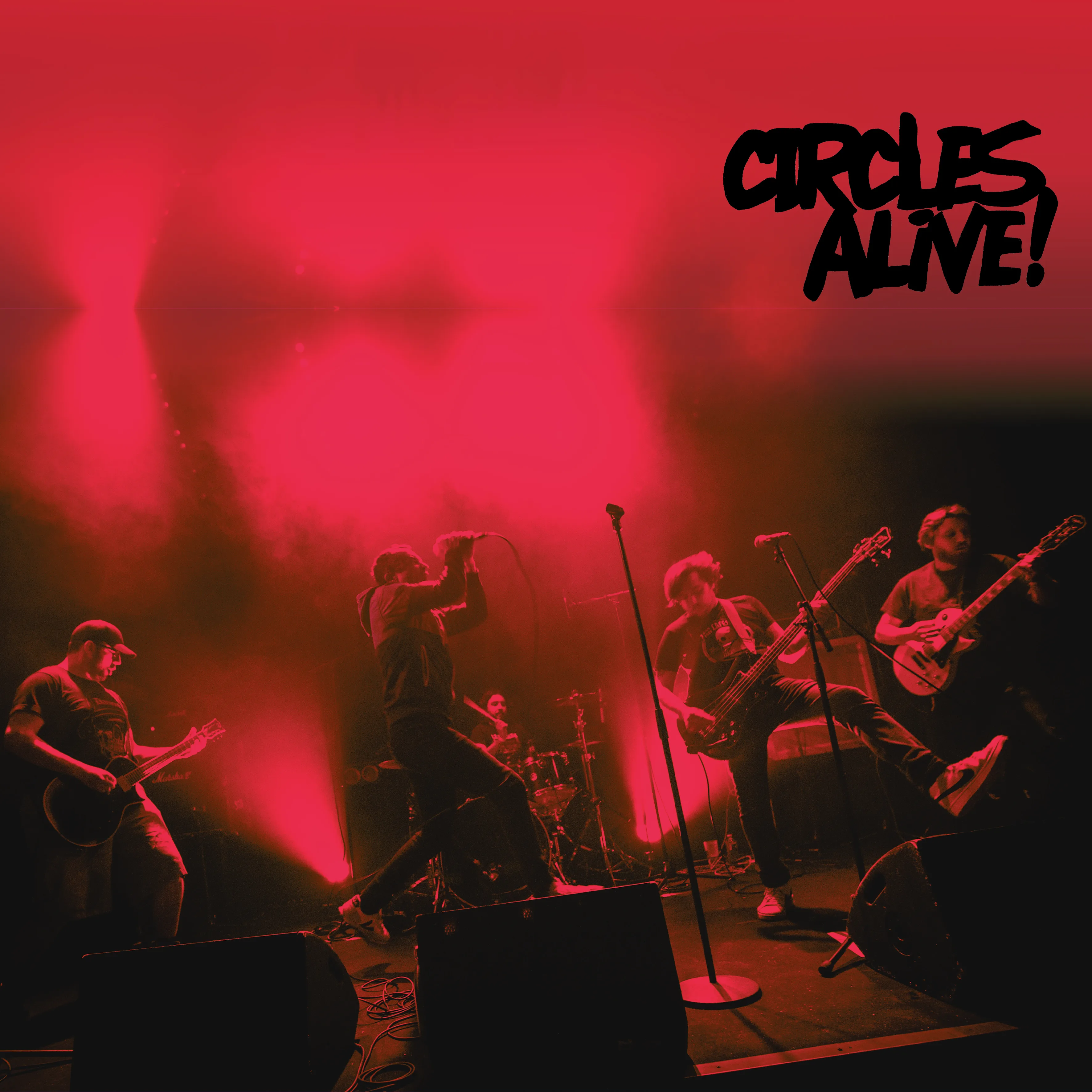 Official album cover art for the release Alive! by Circles