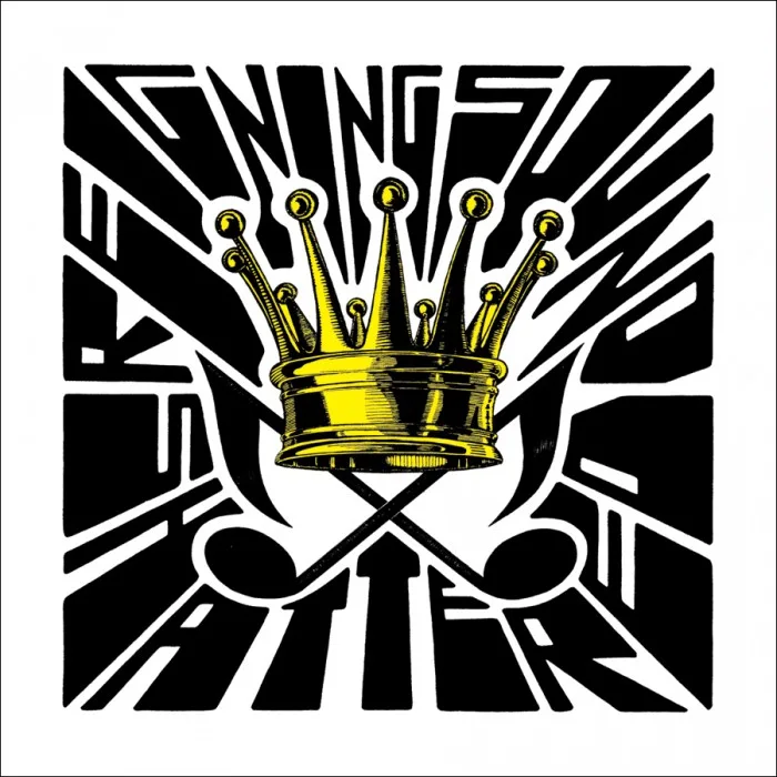 Official album cover art for the release Shattered by Reigning Sound