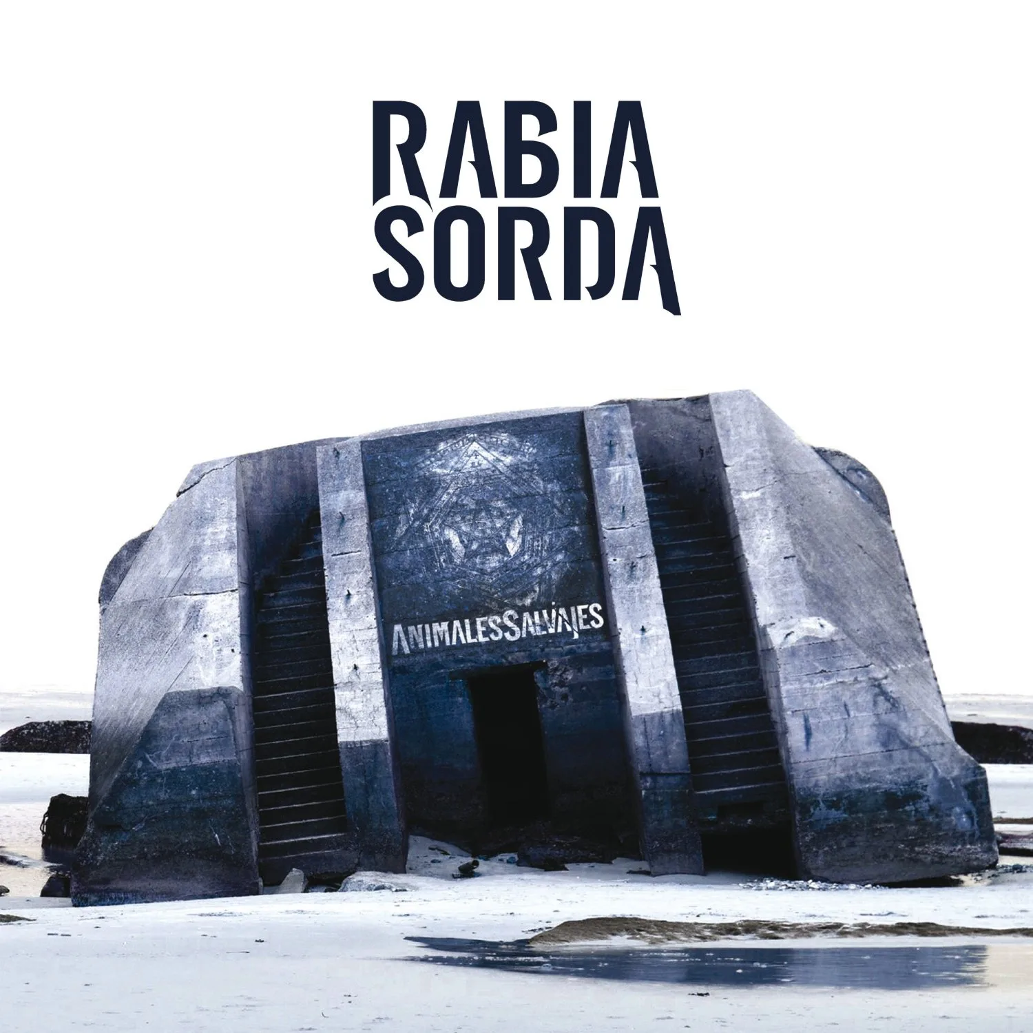 Official album cover art for the release Animales Salvajes by Rabia Sorda