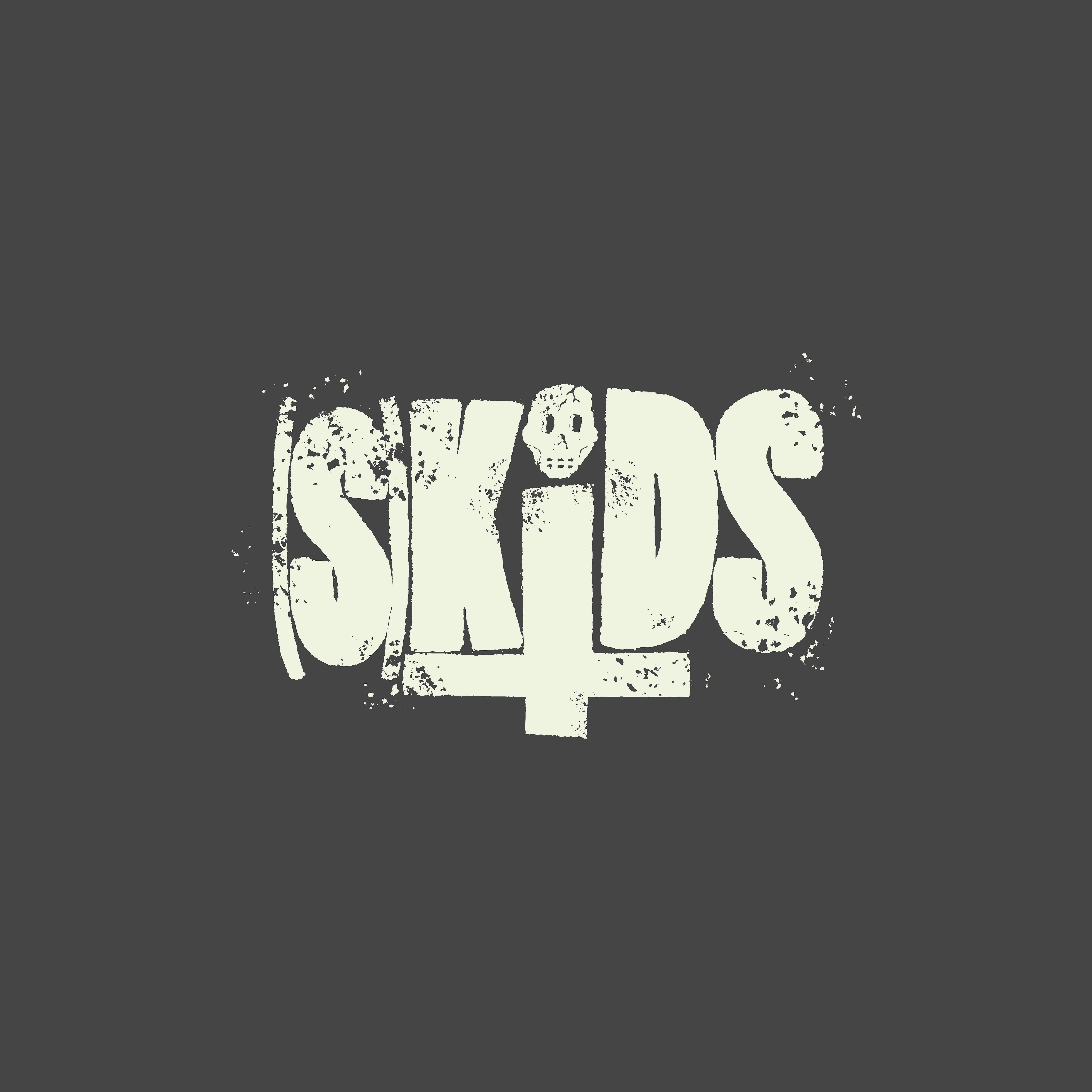 Official album cover art for the release (S)KiDS by Rare Americans