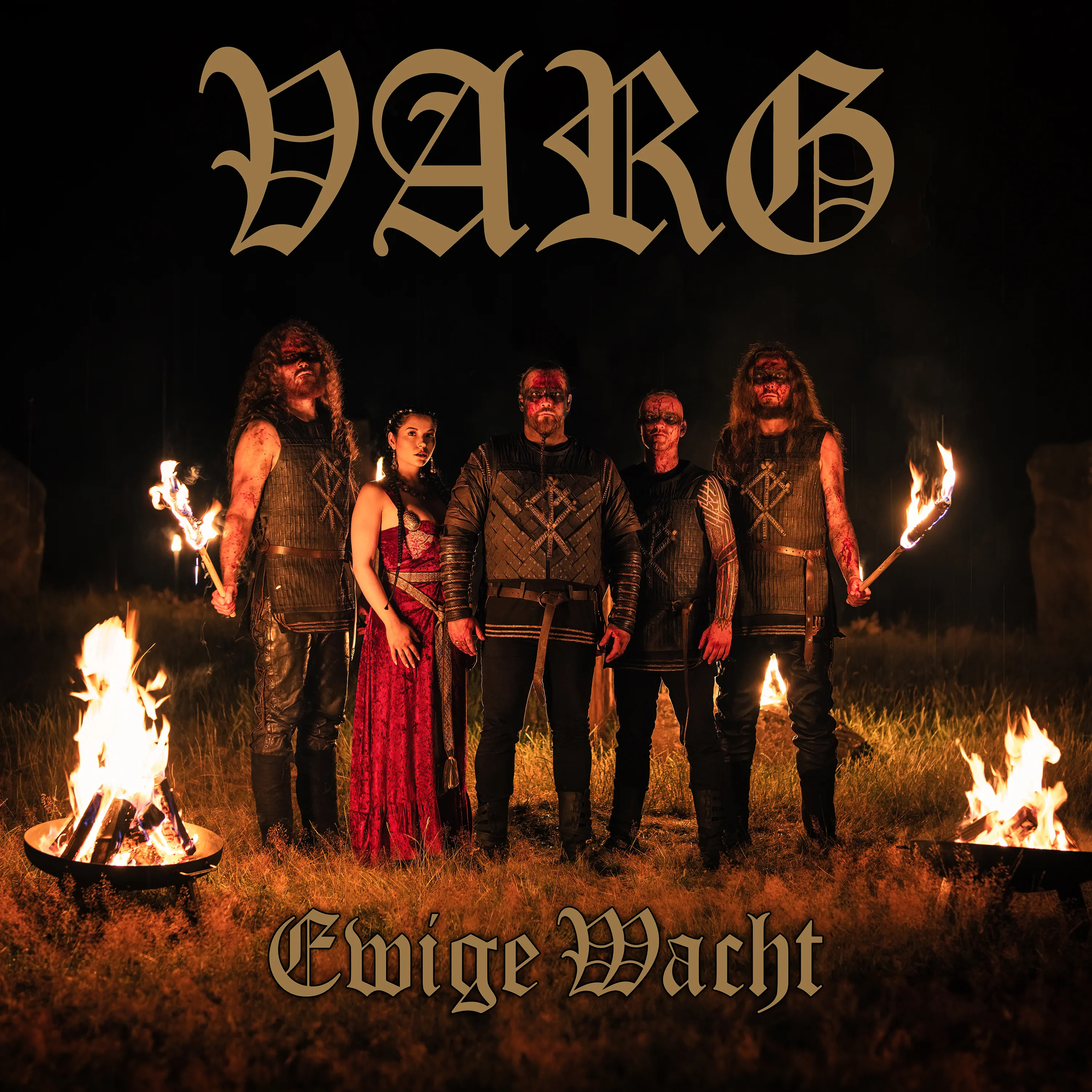 Official album cover art for the release Ewige wacht by Varg