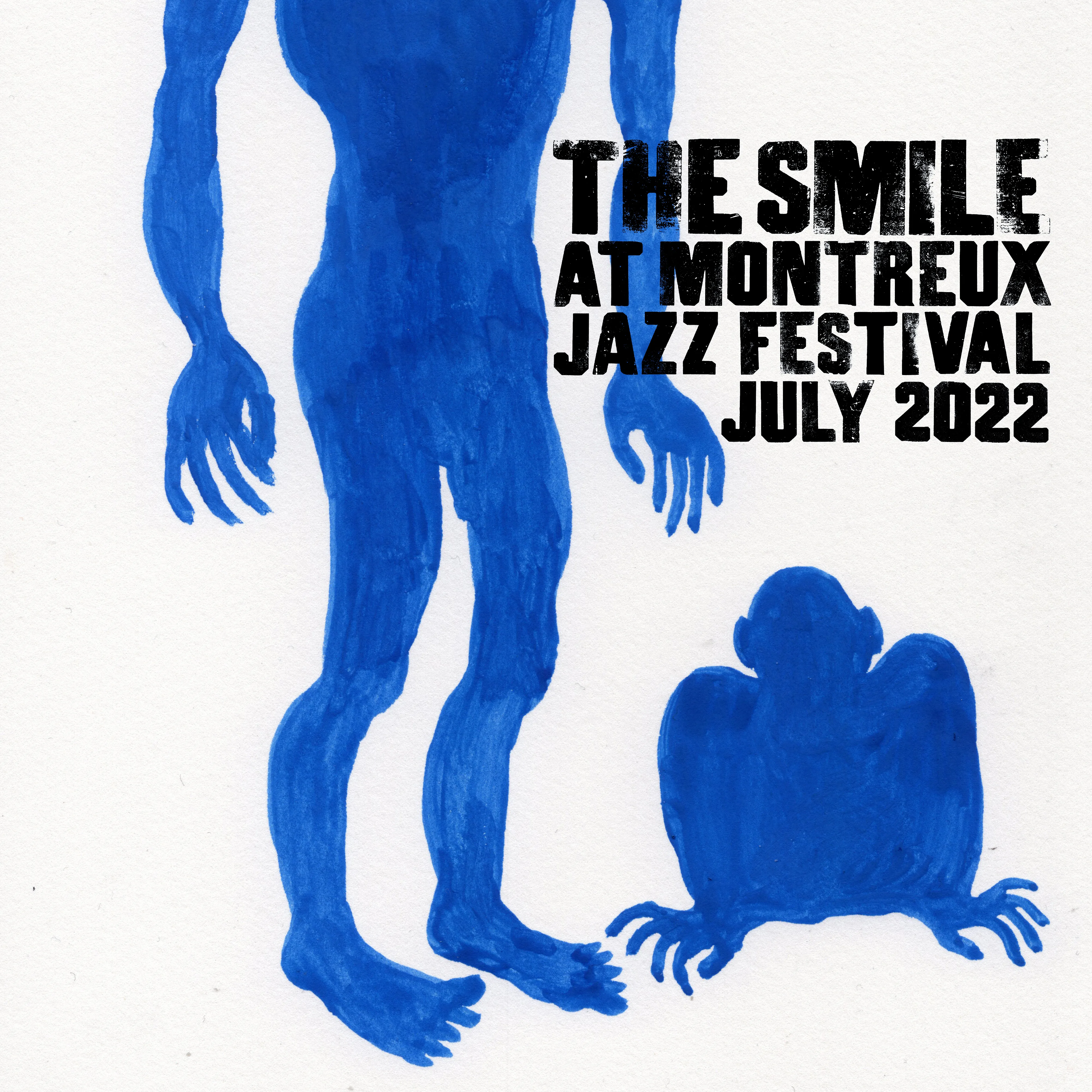 Official album cover art for the release At Montreux Jazz Festival July 2022 by The Smile