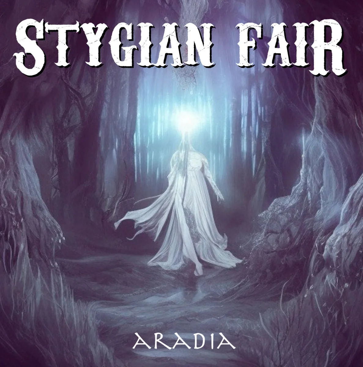 Official album cover art for the release Aradia by Stygian Fair