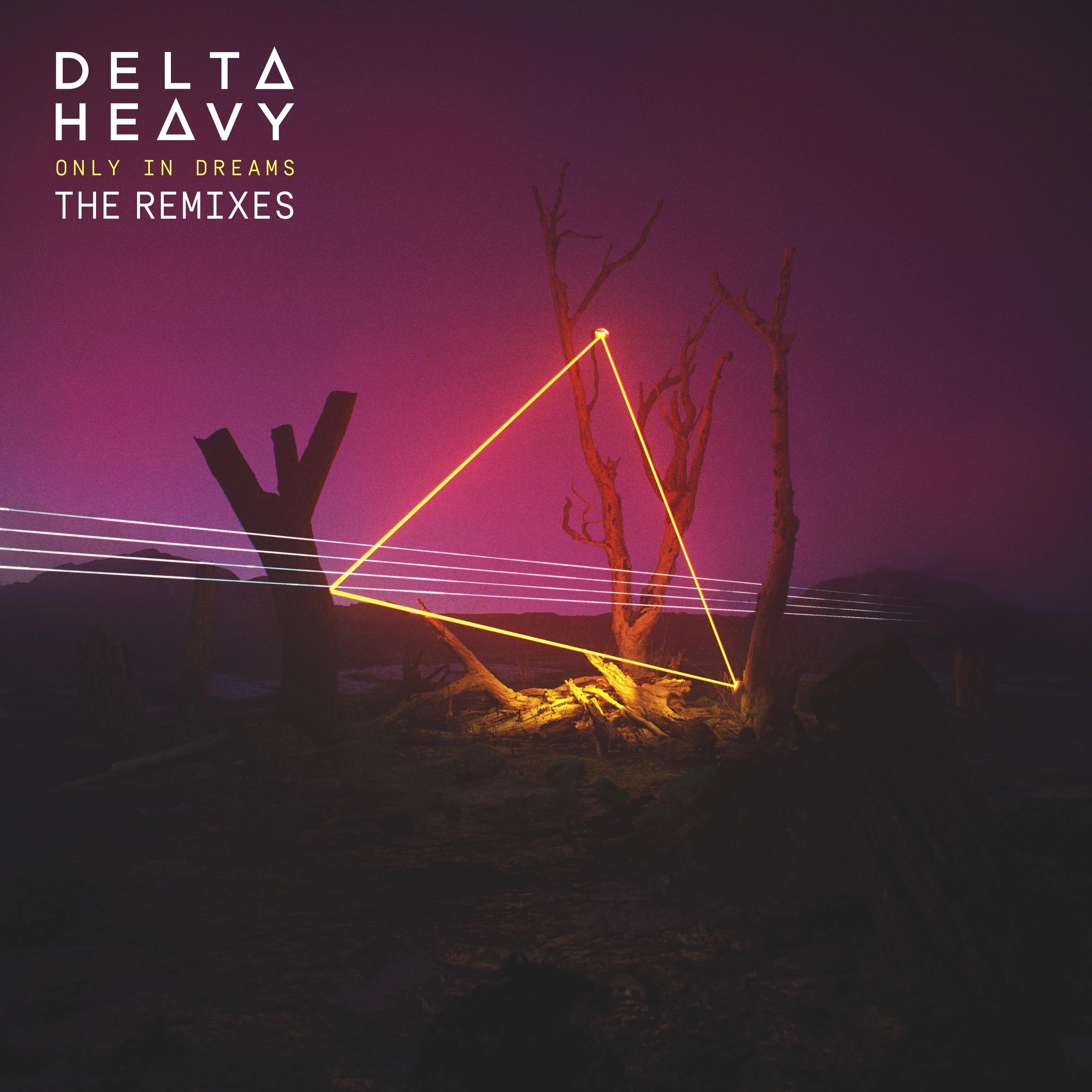 Official album cover art for the release Only in Dreams (remixes) by Delta Heavy