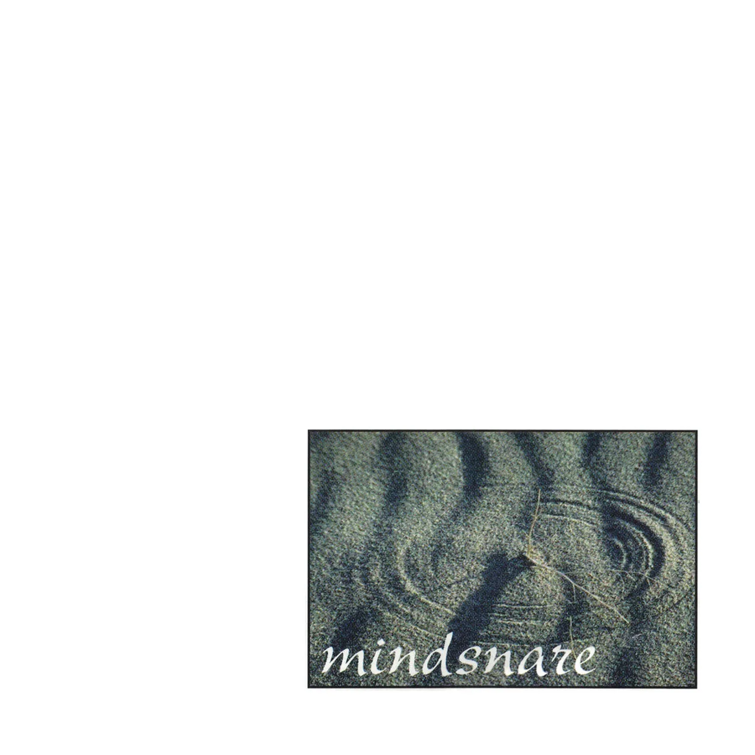 Official album cover art for the release White EP by Mindsnare