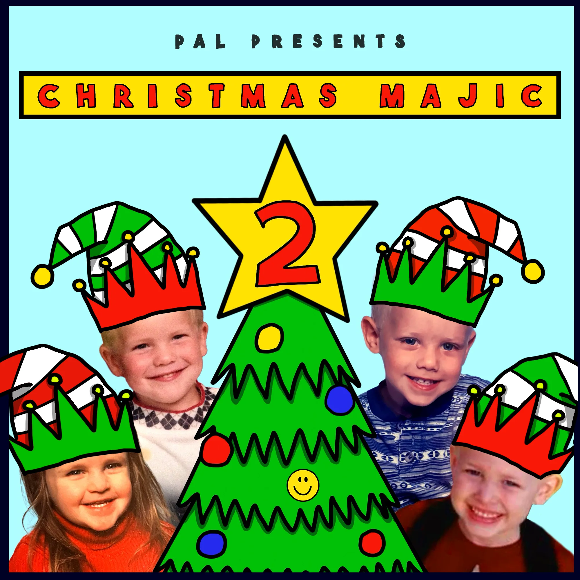 Official album cover art for the release Christmas Majic 2 by PAL