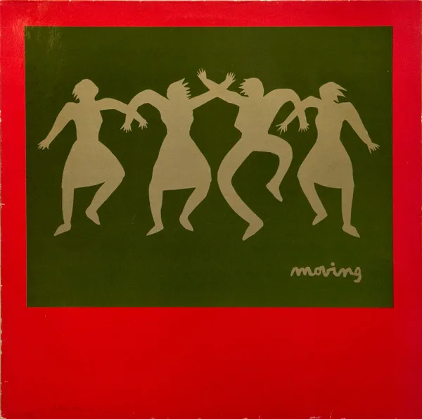 Official album cover art for the release Moving by The Raincoats