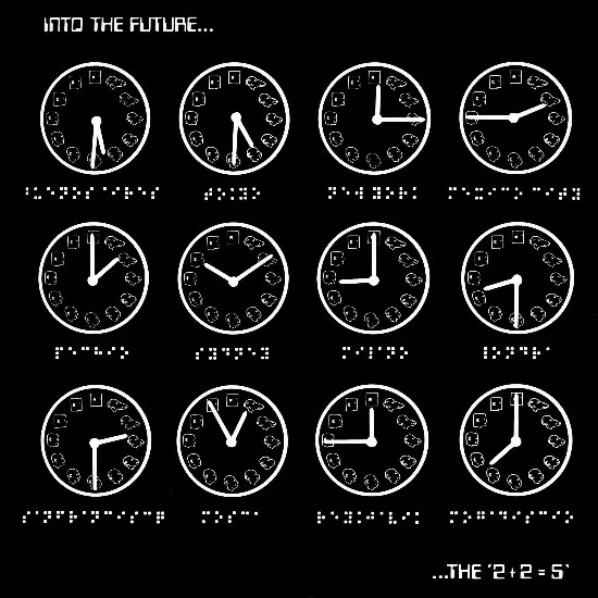 Official album cover art for the release Into the Future by 2+2=5