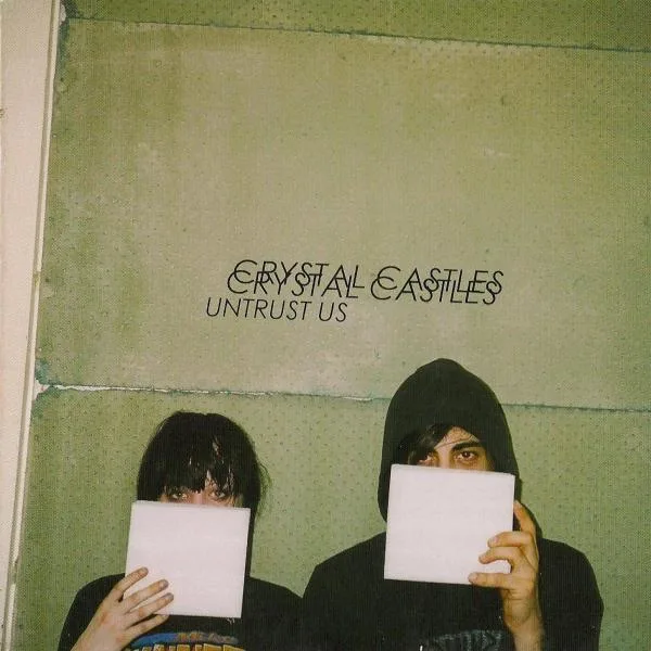 Official album cover art for the release Untrust Us by Crystal Castles