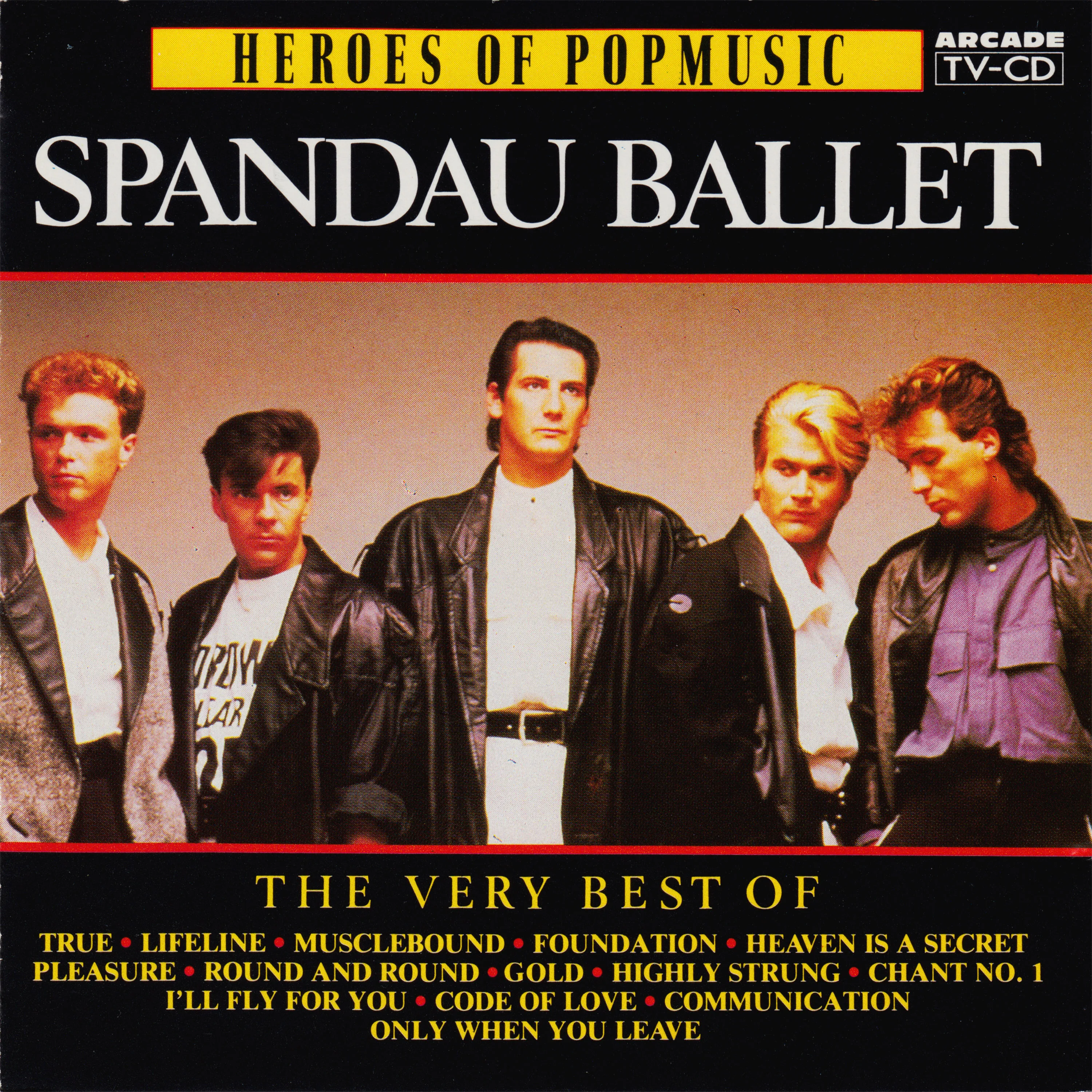 Official album cover artwork for The Very Best of Spandau Ballet by Spandau Ballet