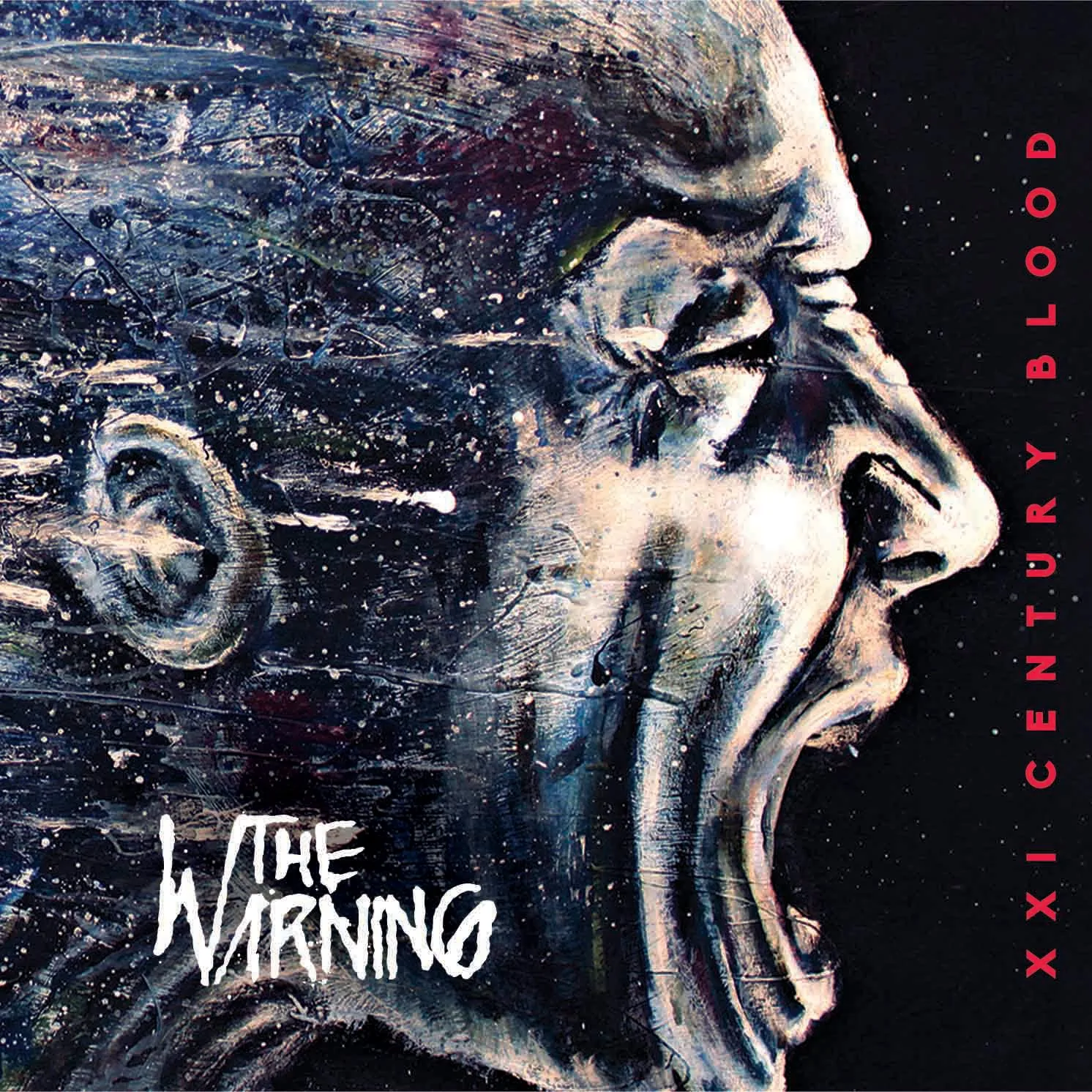 Official album cover artwork for XXI Century Blood by The Warning
