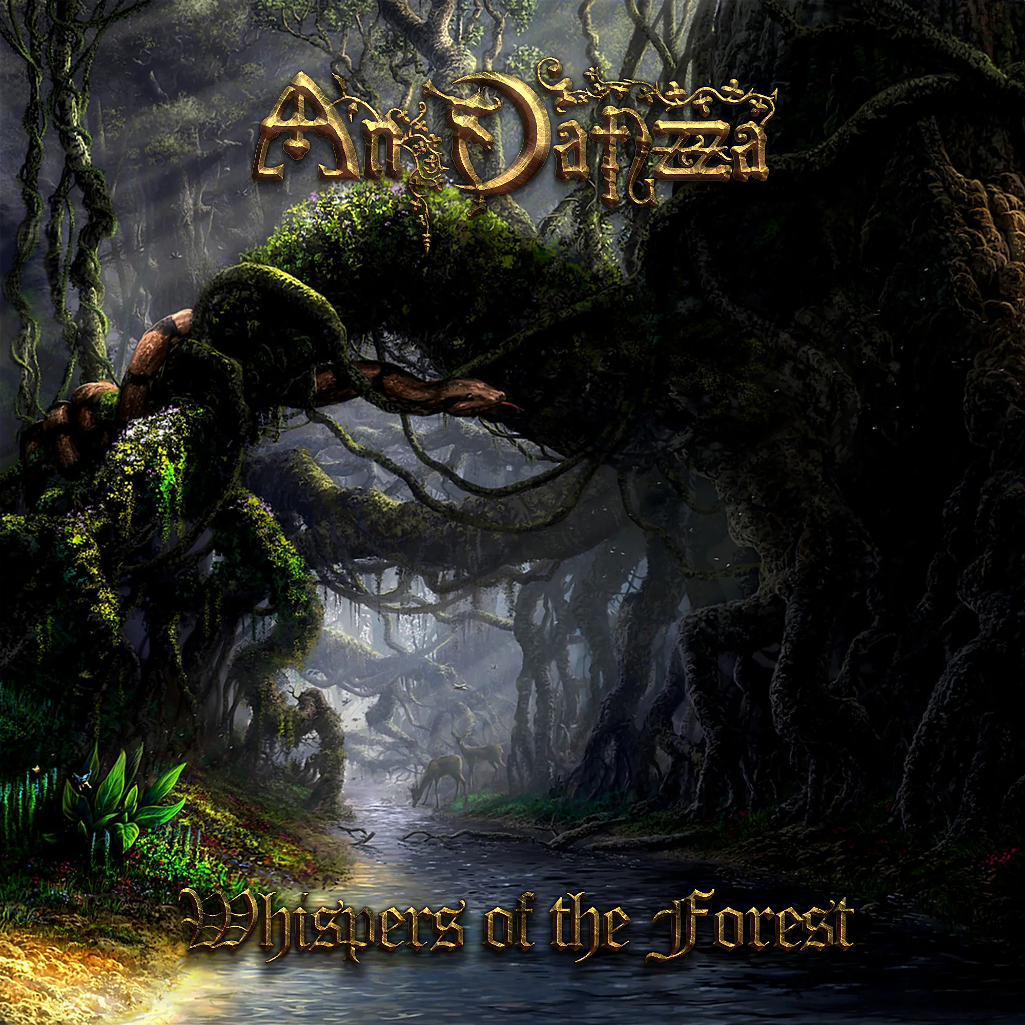 Official album cover artwork for Whispers of the Forest by An Danzza