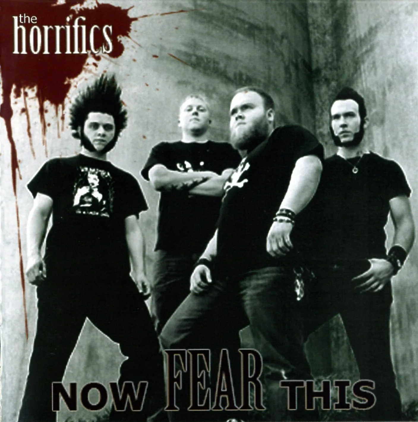 Official album cover art for the release Now FEAR This by The Horrifics