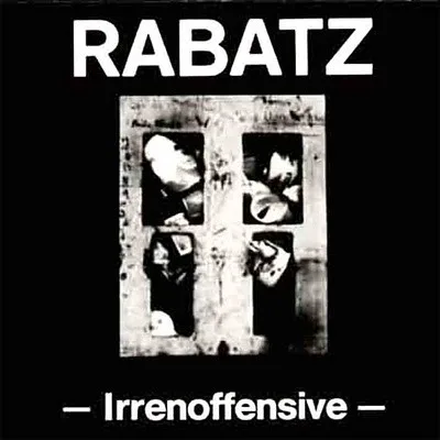 Official album cover art for the release Irrenoffensive by Rabatz