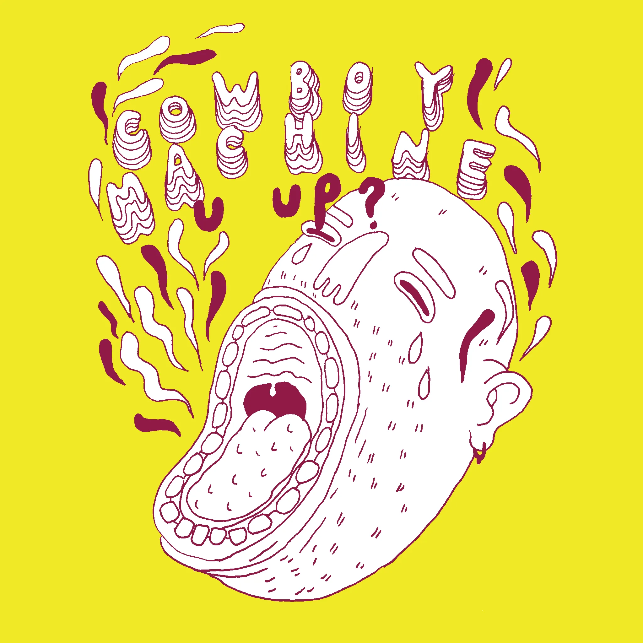 Official album cover art for the release U Up? by Cowboy Machine