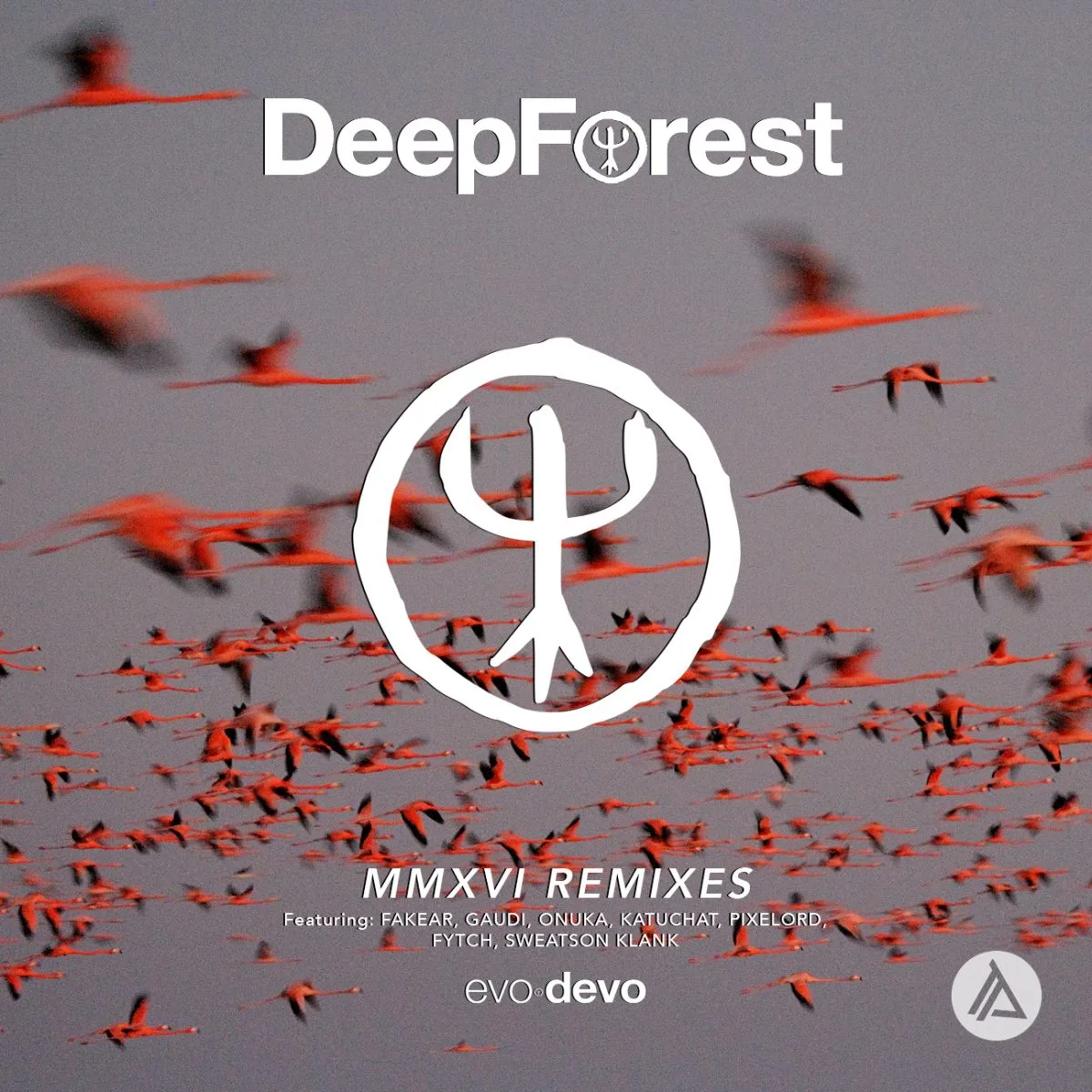 Official album cover artwork for MMXVI Remixes by Deep Forest