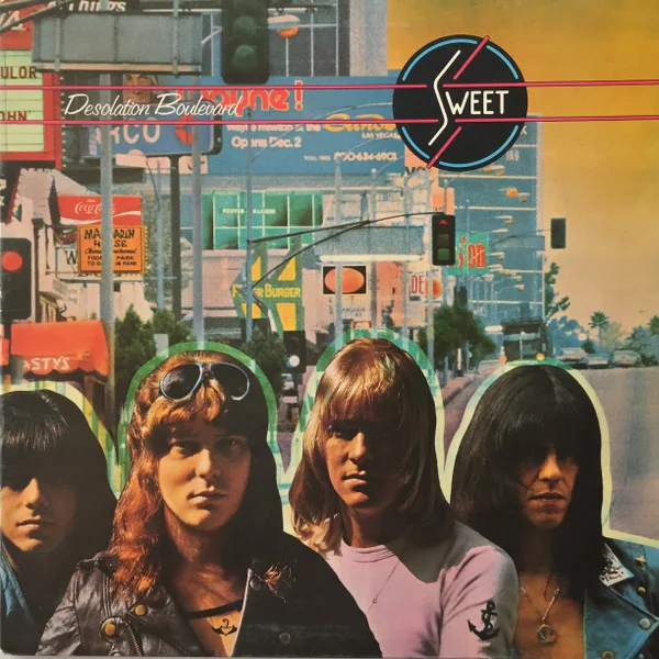 The Six Teens song track artwork featured on the album Desolation Boulevard by Sweet